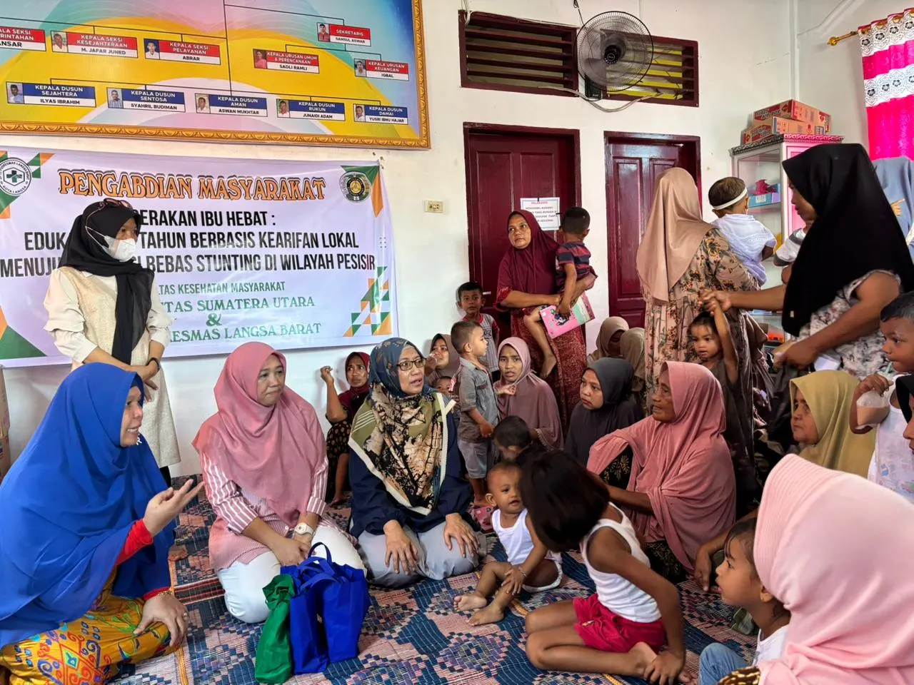 Edukasi Pemberian ASI 2 Tahun di Gampong Pusong Langsa